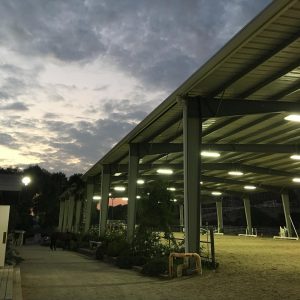 Covered arena
